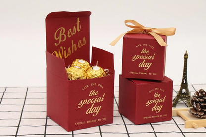 The Special Day Gift Candy Boxes With Ribbon