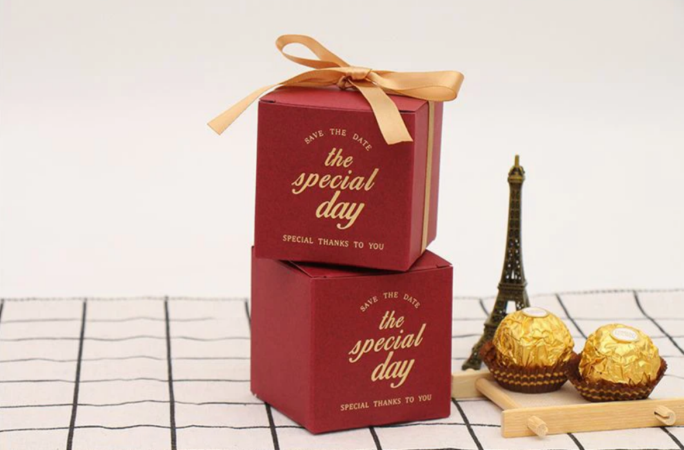 The Special Day Gift Candy Boxes With Ribbon