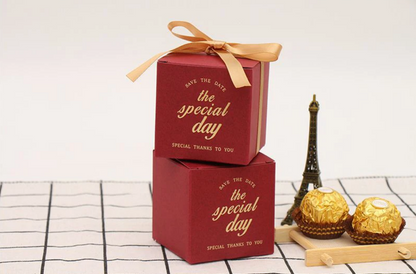 The Special Day Gift Candy Boxes With Ribbon