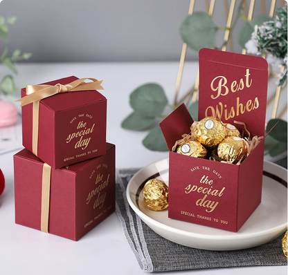 The Special Day Gift Candy Boxes With Ribbon